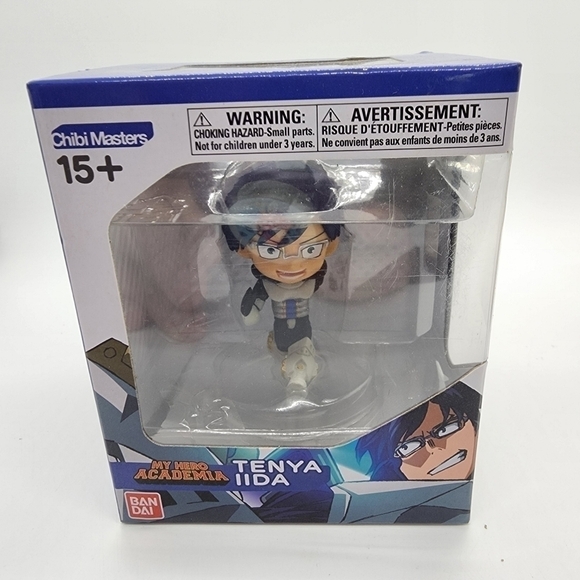 NEW Bandai Chibi Masters My Hero Academia TENYA IIDA Anime Figure - Picture 3 of 6